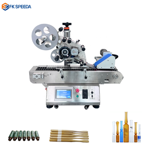 Masaüstü flakon şurubu kan testi tüpü etiketleme makinesi etiketleme ve paketleme makinesi üretim tesisi - Product Image 1