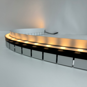 Arandela de pared de luz de neón LED de flexión 3D, un solo blanco, rango de 5M, ilumina Paredes grandes, IP67, vestíbulos de hotel, iluminación de fachada de edificios - Product Image 4