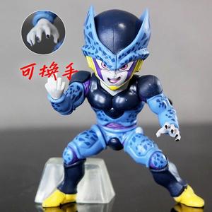 Super Saiyan <span class=keywords><strong>Dragon</strong></span> Balls <span class=keywords><strong>Z</strong></span> Little <span class=keywords><strong>Cell</strong></span> Anime figura de acción modelo juguetes para regalos promocionales escritorio coche exhibición juguete - Product Image 2