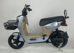Bicicleta Eléctrica Urbana al por Mayor de 14 Pulgadas con Motor Trasero, 3 Velocidades, Cuadro de Acero y Batería de Plomo-Ácido - Product Image 4