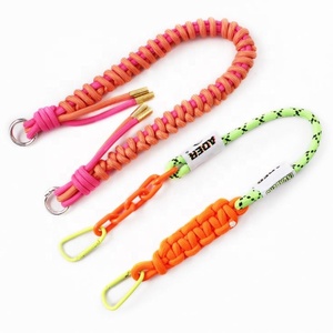 สายคล้องโทรศัพท์อเนกประสงค์แบบม้วนสวยงามสายคล้องโทรศัพท์หลากสีทำจากผ้าโพลีเอสเตอร์ยาวและสั้น - Product Image 5