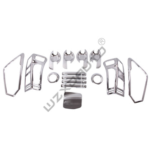 Kit de Decoración Exterior Completo WZXD, Molduras Cromadas para Dmax, para los Modelos 2016 y 2017 - Product Image 1
