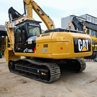 Excavatrice sur chenilles d'occasion Cat330D 2024 du Japon, 30 tonnes, moteur haute puissance de creusement