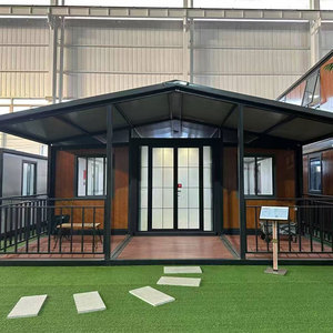 <span class=keywords><strong>Maison</strong></span> conteneur pliable, étanche, résistante au vent et au froid, respirante, design ferme, peut accueillir 2 à 4 personnes, avec hall. - Product Image 5