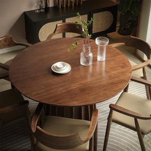 Table ronde <span class=keywords><strong>en</strong></span> <span class=keywords><strong>bois</strong></span> massif simple nordique style maison <span class=keywords><strong>petit</strong></span> restaurant <span class=keywords><strong>en</strong></span> rondins table ronde créative décontractée table basse - Product Image 3