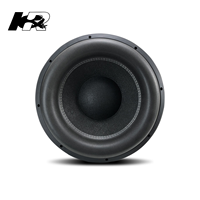 Subwoofer de compétition 18 pouces 5000W à double bobine vocale, triple aimants, pour système audio automobile commercial