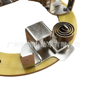 YAMAHA Golf Cart Motor Accessories JU2-H1840-00 Carbon <b>Brush</b> Holder <b>Brush</b> Mount <b>Brush</b> <b>Plate</b> and <b>Brush</b> Spring - Product Image 4