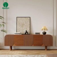 Moontree Meubles TV modernes de luxe Meubles en bois Salon Meuble TV et table basse Ensemble