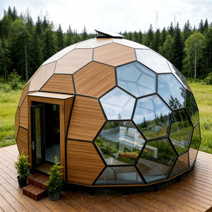 Veranda a cupola in vetro temperato moderna <span class=keywords><strong>per</strong></span> esterni, impermeabile, <span class=keywords><strong>per</strong></span> tutte le stagioni, con vista sulle stelle, molto richiesta. - Product Image 3