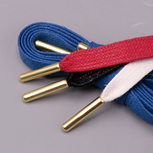 Weiou lacci <span class=keywords><strong>8mm</strong></span> cerati stringa di scarpe nero bianco dorati lacci per scarpe in cotone doppio strato per scarpe di cuoio Casual - Product Image 5