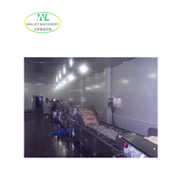 Walley Nieuwe Automatische Industriële Groente- & Fruit- en Zeevruchten Dehydratatie Verwerkingslijn Warmtewisselaar Mixer 2MT/uur Capaciteit 380V
