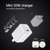 Nouvel adaptateur secteur portable USB-C PD 20W 2026 pour ordinateurs portables et téléphones