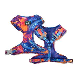 MIDEPET 2022, arnés para perro con logotipo de diseñador personalizado, superventas, acolchado de poliéster suave ajustable en forma de H, piel sólida, regalo de Año Nuevo - Product Image 1