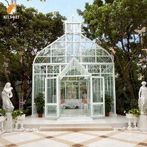 Jardin extérieur Grand style occidental ornemental en fer forgé Gazebo Solaires Maisons en verre - Product Image 4