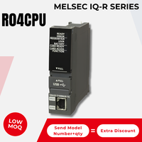 Modul CPU PLC Kompak R04CPU 40K-Step, Proses 0.98ns, USB Ethernet untuk Mitsubishi MELSEC Seri iQ-R