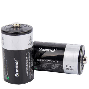 Заводская цена, большая емкость 1,5 В, сверхмощные, <span class=keywords><strong>R20</strong></span> D, размер UM1, сухие батареи R20P, 1,5 В, D размер, неперезаряжаемые батареи - Product Image 3