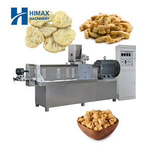 Ligne de soja humide HMMA extrudeuse analogique de viande à haute humidité CE + ISO Production à base de plantes Test de fibres gratuit - Product Image 3