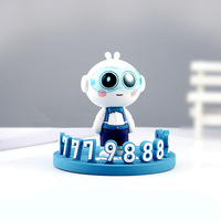 Plaque d'immatriculation temporaire personnalisée avec motif de figurine de dessin animé, en PVC souple, personnalisable, traitement sur mesure pour voiture