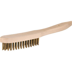 Brosse - Brosse de 4 heures avec manche, poils ronds, conçue pour une finition lisse et efficace sur diverses surfaces. - Product Image 1