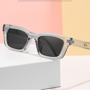 Nouveau femmes Vintage Rectangle lunettes de soleil tendance rétro rue lunettes de tir marque Designer Cat Eye lunettes de soleil promotionnel <span class=keywords><strong>2022</strong></span> - Product Image 3