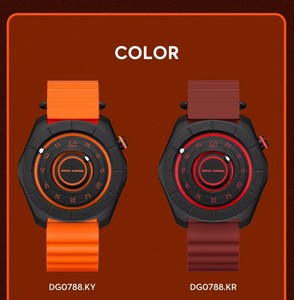 Black friday DG0118 pour montre pour hommes-Mouvement à quartz en silicone de style affaires antique résistant à l'eau - Product Image 2