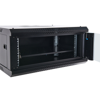 Armoire de serveur réseau Data CVR 450 600 DDF 19 pouces, montage mural, rack 4U à 27U, qualité standard