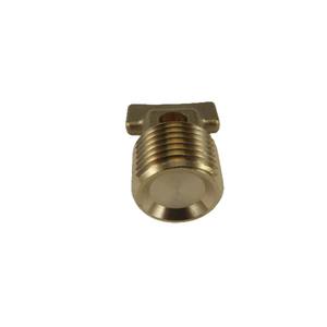 Bouchon de vidange de bateau en laiton massif NPT 1/2 pouce, conception Garboard, pour la plupart des coques, quincaillerie marine en plastique, état neuf - Product Image 1