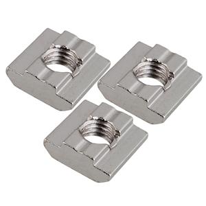 Écrous carrés coulissants en acier galvanisé de type 20/30, norme européenne, M4/5/<span class=keywords><strong>6</strong></span>, à prix abordable - Product Image 3