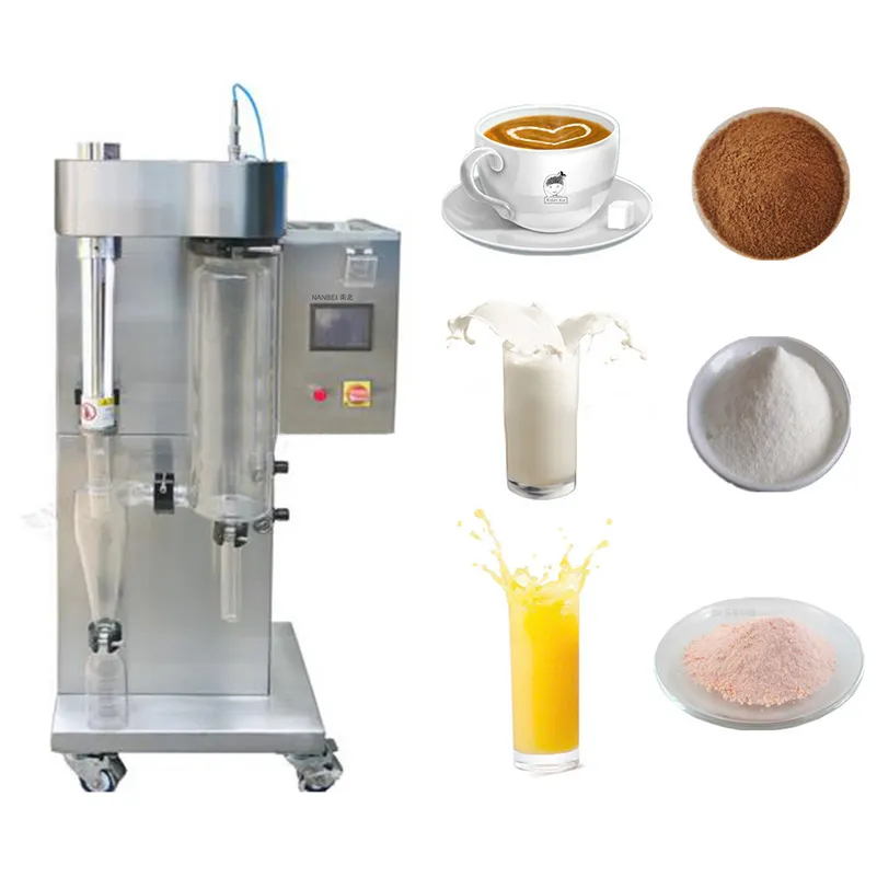 Miglior prezzo 2L laboratorio e uso commerciale riscaldamento elettrico Mini Spray essiccatore per grafene Nano materiale latte uovo
