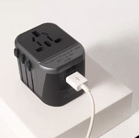 Chargeur de voyage universel USB Type C, charge rapide PD, prise rétractable pour appareil photo, MacBook, ordinateurs portables