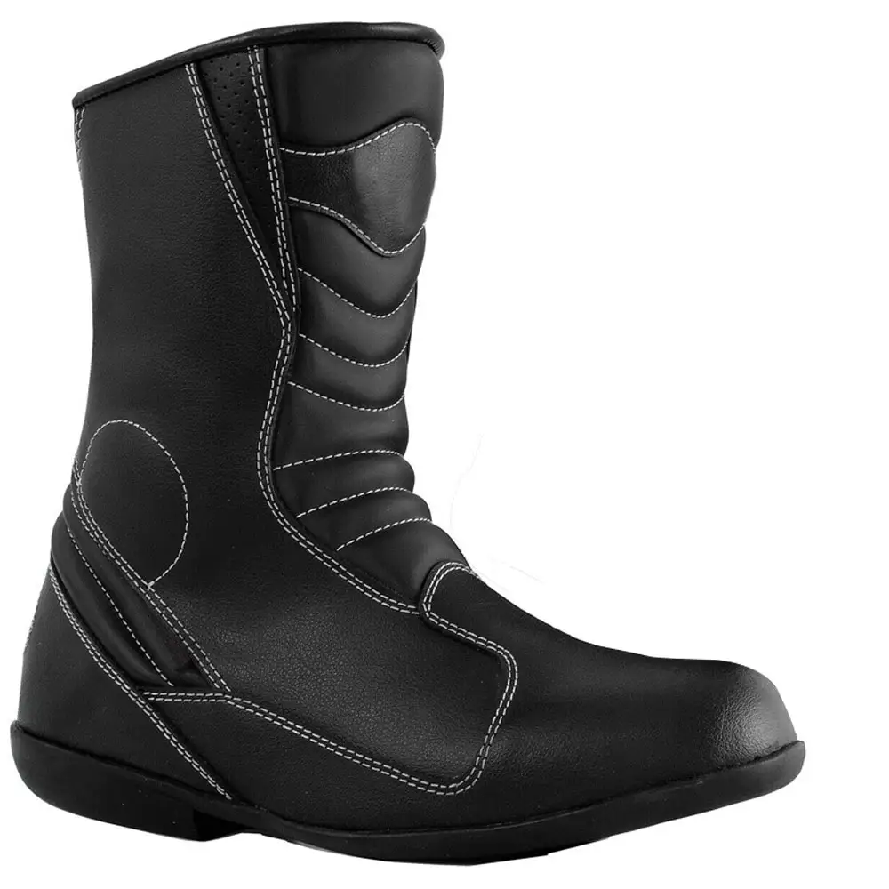 Leather ladies Motorcycle boot
