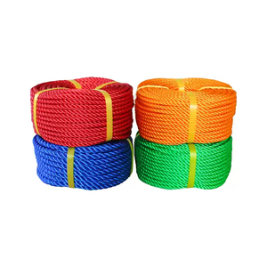 Cường Độ Cao Nhựa Polypropylene Sợi Dây Thừng 3 Sợi Xoắn PE Nylon Nuôi Trồng Thủy Sản Sợi Dây Thừng Cho Đánh Cá Biển - Product Image 1