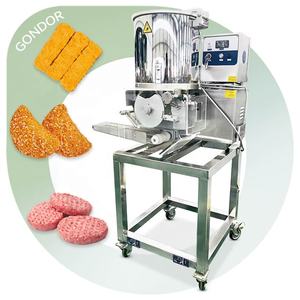 산업용 꿀벌 쌀 형태 자동 미니 중고 햄버거 두꺼운 버거 패티 메이커 기계 너겟 팔라 펠 - Product Image 1