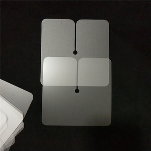 100pcs scudi del protettore di calore <span class=keywords><strong>per</strong></span> estensione dei capelli PVC singolo foro distanziatore separatore quadrato parrucchiere Styling parrucchiere - Product Image 6