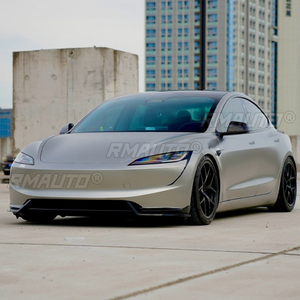 สปอยเลอร์กันชนหน้ารถยนต์ ชิ้นส่วนตกแต่งสำหรับ Tesla Model 3 2025 ฝาครอบป้องกันกันชน อุปกรณ์ตกแต่งรถยนต์ - Product Image 4