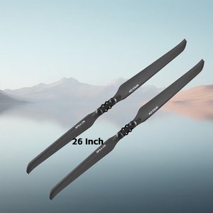 Xgy 26นิ้ว26x9.0 <span class=keywords><strong>CW</strong></span> ccw ใบพัดคาร์บอนไฟเบอร์แบบเงียบพับได้อย่างรวดเร็วใบพัดอุปกรณ์เสริมสำหรับโดรน PV - Product Image 1