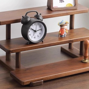 Étagère de rangement en bois à 3 niveaux pour bijoux et cosmétiques, sans perçage requis - Product Image 3