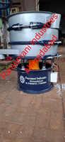 Machine de tamisage de haute précision pour poudres et particules avec port d'accès, tamis vibrant circulaire à un seul étage