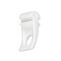 Rail de transport de clips coulissants en plastique lisse facile à assembler pour stores enrouleurs