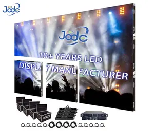 Jode 5 x 3m美国室内DJ P4.81带索具组件的发光二极管视频墙板