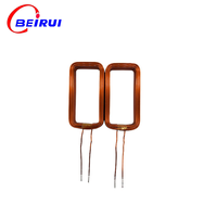 Bobine d'induction sans fil à noyau de ferrite personnalisé, forme ronde, SMD, montage DIP
