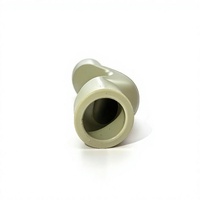 Raccord de plomberie en PPR à joint de pont OEM d'usine PN25, coudes croisés 20mm 25mm 32mm pour alimentation en eau chaude et froide