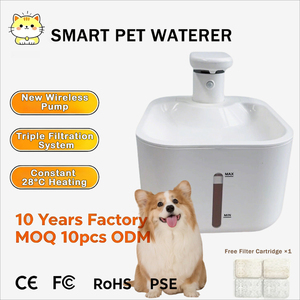 Bebedero Inteligente para Mascotas con Temperatura Constante de 28°C, Resistente al Agua, ABS de Grado Alimenticio, Filtro de 5 Etapas, Dos Modos, 60 Días de Batería, WiFi - Product Image 1