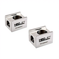 Pièces de rechange pour pompe intensifiante de découpe à jet d'eau Hydro Jet Edge H2O 100040-1 001327-1 20457180 006144-1 Remplacement du collier de bloc HP