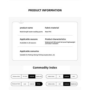 TOPIND <span class=keywords><strong>Cuissardes</strong></span> de pêche en PVC imperméables et durables pour hommes et femmes, livraison directe d'usine - Product Image 4