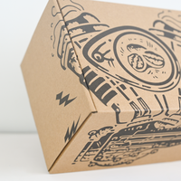 Protection de l'environnement exquis boîtes de papier ondulé personnalisées emballage pour vêtements chaussures sous-vêtements chaussettes cadeaux bijoux