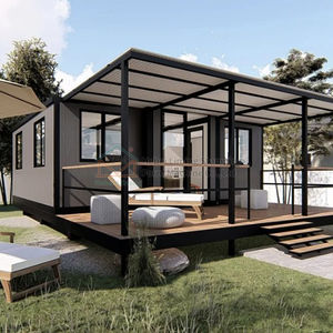 Une maison extensible portable et pliable qui peut être tirée et exécutée, avec plusieurs pièces et salles de bain séparées sèches et humides - Product Image 4