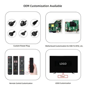 TV LED Smart 4K da 55 Pollici all'Ingrosso, Android 14.0, WiFi, Senza Cornice, Google TV con Controllo Vocale per Hotel e Uso Domestico - Product Image 2