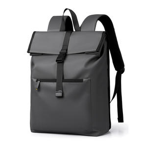 Men's Mori Fashionable <b>Backpack</b> Large Capacity Commuting Schoolbag Zipper Simple Casual Nylon Hand-Held Design Trendy <b>for</b> New - Product Image 1