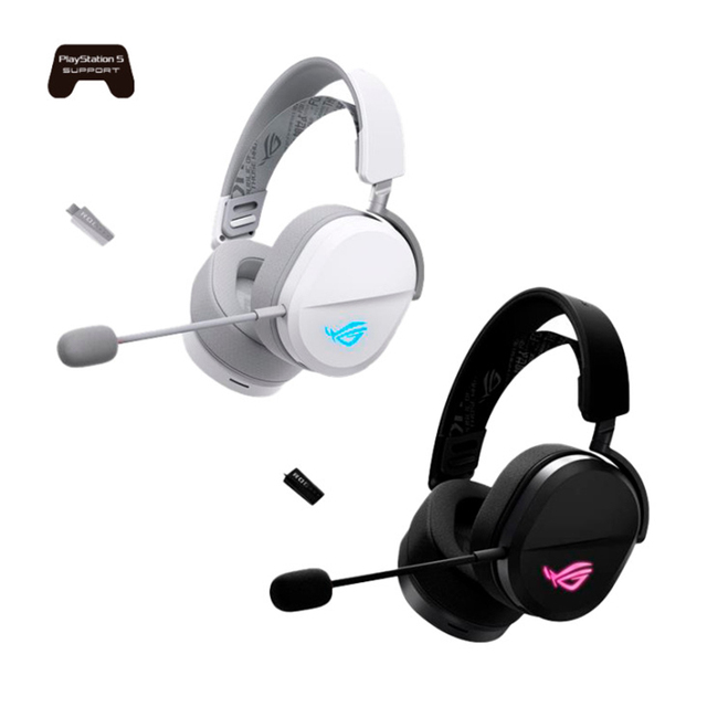 ROG Pelta Gaming Headset Gamer Headphone Tri-mode RGB gaming headset with ROG SpeedNova wireless technology Over-Ear Headphone